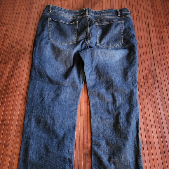 K Jordan distressed women's jeans plus sz18 new without tags - Picture 3 of 5